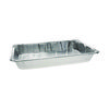 Aluminum Steam Table Pan, Full-Size Deep, 3.4" Deep, 19.6 x 11.6, 40/Carton