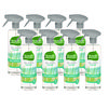 Natural Glass and Surface Cleaner, Sparkling Seaside, 23 oz Trigger Spray Bottle, 8/Carton