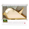 Bird Desktop Tape Dispenser, 1" Core, Metallic Gold