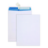 Redi-Strip Security Tinted Envelope, Antimicrobial, #10 1/2, Cheese Blade Flap, Redi-Strip Closure, 9 x 12, White, 100/Box