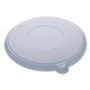 Worldview 100 Percent Recycled Content Lid, 7.93" Diameter x 0.6" h, Clear, 400/Carton