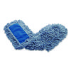 Dust Mop Head, Synthetic Blend, 48" Width, Blue