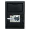 Depository Security Safe, 2.72 cu ft, 24w x 13.4d x 10.83h, Black