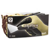 Hyflex Ultra Lightweight Assembly Gloves, Black/yellow, Size 9, 12 Pairs