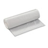 High-Density Commercial Can Liners Value Pack, 60 Gal, 12 Microns, 38" X 58", Clear, 200/carton