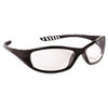 V40 HellRaiser Safety Glasses, Black Frame, Clear Anti-Fog Lens