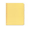 Write And Erase Plain-Tab Paper Dividers, 8-Tab, Letter, Buff, 24 Sets