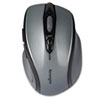 <strong>Kensington®</strong><br />Pro Fit Mid-Size Wireless Mouse, 2.4 GHz Frequency/30 ft Wireless Range, Right Hand Use, Gray