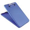 Slimmate Storage Clipboard, 1/2" Clip Capacity, Holds 8 1/2 X 11 Sheets, Blue