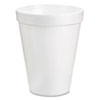 <strong>Dart®</strong><br />Foam Drink Cups, 8 oz, White, 25/Pack