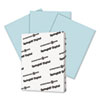Digital Index Color Card Stock, 90lb, 8.5 X 11, Blue, 250/pack