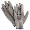 Flextuff Latex Dipped Gloves, Gray, Medium, 12 Pairs