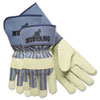 Mustang Premium Grain-Leather-Palm Gloves, 4 1/2 In. Long, Medium, Dozen