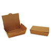 Champpak Carryout Boxes, #2, 7.75 X 5.5 X 1.88, Kraft, 200/carton