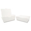 Champpak Carryout Boxes, #3, 7.75 X 5.5 X 2.5, White, 200/carton