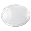 Plastic Dome Lids, Fits 5 Oz To 32 Oz Foam Cups, Clear, 100/pack, 10 Packs/carton