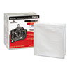 Heavy Duty Quarterfold Shop Towels, 13 X 13, White 70/pack, 12 Packs/carton