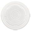 World Art PLA-Laminated Soup Container Lids for 12 oz, 16 oz, 32 oz, White, Plastic, 50/Pack, 10 Packs/Carton