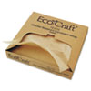 <strong>Bagcraft</strong><br />EcoCraft Grease-Resistant Paper Wraps and Liners, Natural, 12 x 12, 1,000/Box, 5 Boxes/Carton