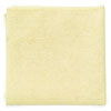 Microfiber Cleaning Cloths, 16 X 16, Yellow, 24/pack