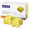 Compatible 108R00928 Solid Ink Stick, 4,400 Page-Yield, Yellow, 2/Box
