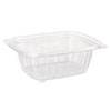 Clearpac Container Lid Combo-Pack, 12 Oz, 4.88 X 5.88 X 2, Clear, 63/bag, 4 Bags/carton