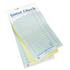 Guest Check Pad, 17 Lines, Two-Part Carbonless, 3.6 x 6.7, 50 Forms/Pad, 50 Pads/Carton