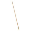 Tapered-Tip Wood Broom/sweep Handle, 60", Natural