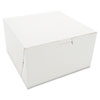 Tuck-Top Bakery Boxes, 7 X 7 X 4, White, 250/carton