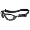 Seismic Sealed Eyewear, Clear Uvextra AF Lens, Black Frame