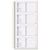 Petty Cash Receipt Book, Two-Part Carbonless, 5.5 X 11, 4/page, 200 Forms