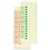 <strong>Lathem® Time</strong><br />Time Clock Cards for All Standard Side-Print Time Clocks, Two Sides, 3.5 x 9, 100/Pack