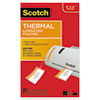 Laminating Pouches, 5 Mil, 2.5" X 4.2", Gloss Clear, 25/pack