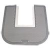 Disposable Toilet Floor Mat, Nonslip, Orchard Zing Scent, 23 X 21-5/8, Gray, 6/carton