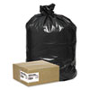 Super Value Pack Contractor Bags, 42 Gal, 2.5 Mil, 33" X 48", Black, 50/carton