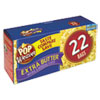 Microwave Popcorn, Extra Butter, 2.5 Oz Bag, 22/box