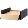 Hospitality Cabinet Sliding Shelf, 16 3/8w X 20d X 6h, Natural Maple