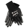 <strong>MCR™ Safety</strong><br />Ninja x Bi-Polymer Coated Gloves, Large, Black, Pair