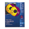Inkjet CD Labels, Matte White, 40/Pack