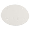 Paper Tab Lids For Buckets, White, Fits 53 Oz Buckets, 600/carton
