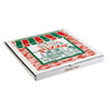 NON-RETURNABLE. CORRUGATED PIZZA BOXES, 28 X 28, BROWN/WHITE, 25/CARTON