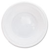 Plastic Bowls, 5 To 6 Oz, White, 125/pack, 8 Packs/carton