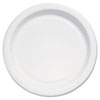 Bare Eco-Forward Clay-Coated Paper Plate, 6" Dia, White/brown/green, 1,000/carton