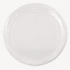 Designerware Plastic Plates, 10.25" Dia, Clear, 8/pack, 18 Packs/carton