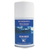 Tc Microburst 9000 Air Freshener Refill, Ocean Breeze, 5.3 Oz Aerosol Spray, 4/carton