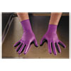 Purple Nitrile Exam Gloves, 310 Mm Length, Large, Purple, 500/ct