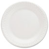 Non-Laminated Foam Dinnerware, Plates, 7" Dia, White, 125/pack, 8 Packs/carton
