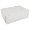 Non-Window Bakery Boxes, 14.5 X 10.5 X 5, White, 100/carton