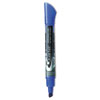 EnduraGlide Dry Erase Marker, Broad Chisel Tip, Blue, Dozen