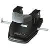 <strong>Swingline®</strong><br />28-Sheet Comfort Handle Steel Two-Hole Punch, 1/4" Holes, Black/Gray